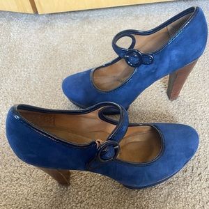 Navy Blue Sofft heels